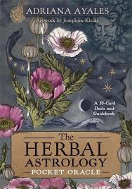 HERBAL ASTROLOGY POCKET ORACLE by Adriana Ayales