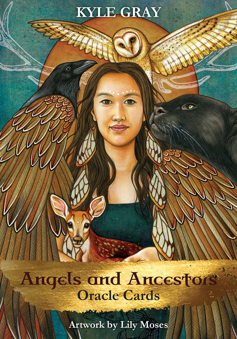 ANGELS AND ANCESTORS ORACLE CARDS by Kyle Gray