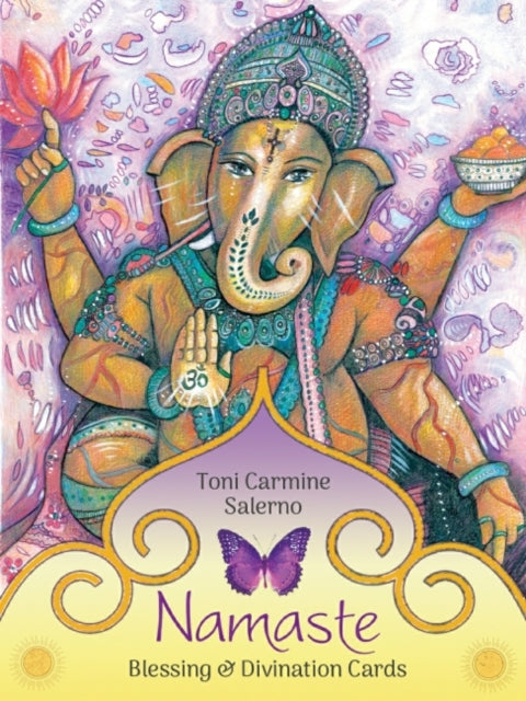 NAMASTE: BLESSING & DIVINATION CARDS by Toni Carmine Salerno