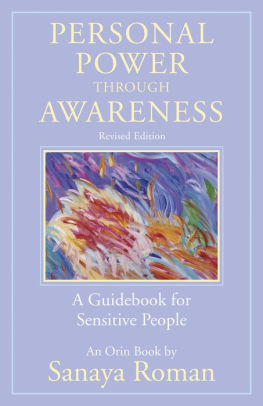 PERSONAL POWER THROUGH AWARENESS by Sanaya Roman