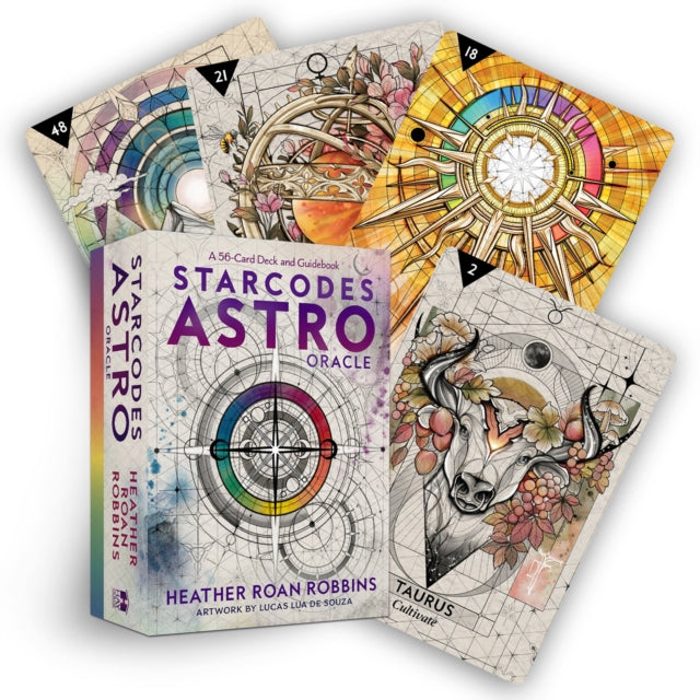 STARCODES ASTRO ORACLE: A 56-CARD DECK AND GUIDEBOOK by Heather R. Robbins